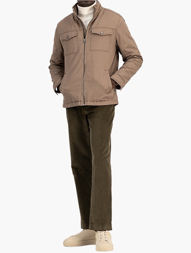 MyRunway Shop Woolworths Taupe Classic Commuter Jacket for Men